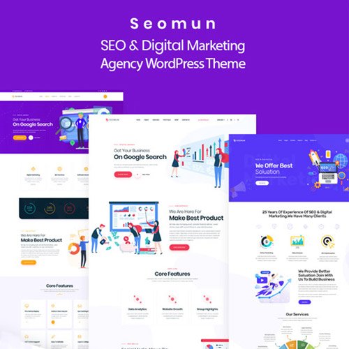 Seomun Digital Marketing Agency WordPress Theme
