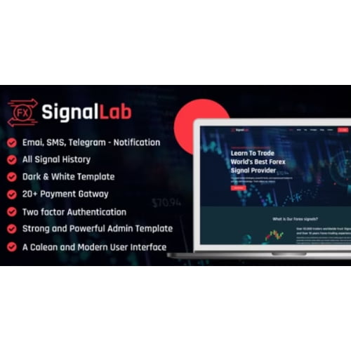 SignalLab Nulled Forex And Crypto Trading Signal Platform Free 1