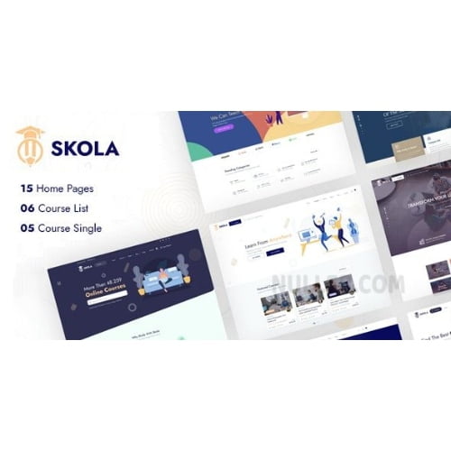 Skola LMS Online Courses WordPress Theme