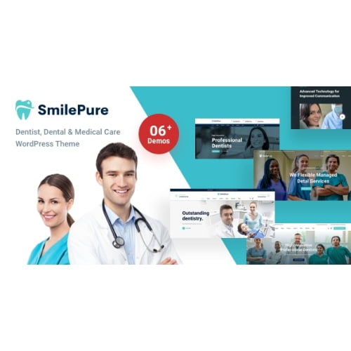 SmilePure – Dental & Medical Care WordPress Theme