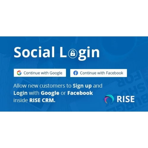 Social Login for RISE CRM Nulled 1