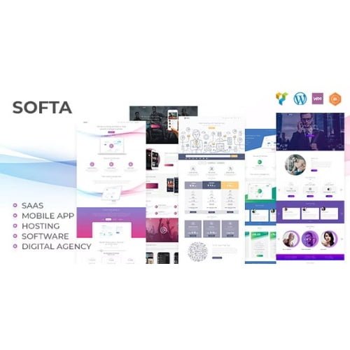 Softa SaaS Software WebApp WordPress