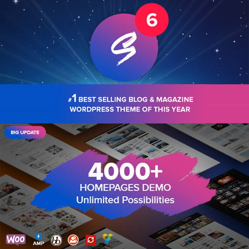 Soledad Multi Concept Blog Magazine News AMP WordPress Theme