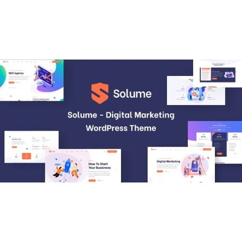 Solume Digital Marketing WordPress Theme Nulled 1