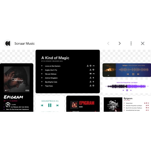Sonaar MP3 Music Player PRO Nulled Free Download