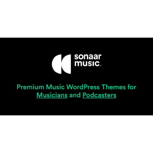 Sonaar Music – Premium Music WordPress Themes for Musicians and Podcasters