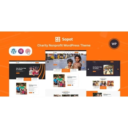 Sopot Nulled Charity NonProfit Fundraising WordPress Theme Free Download