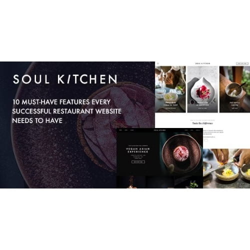 SoulKitchen Restaurant WordPress Theme