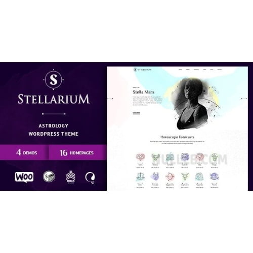 Stellarium – Horoscope and Astrology WordPress Theme
