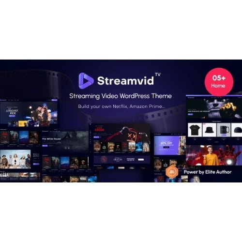 StreamVid Streaming Video WordPress Theme
