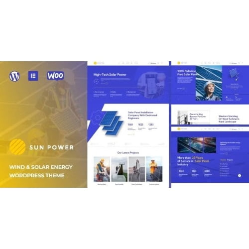 SunPower Solar Renewable Energy Theme