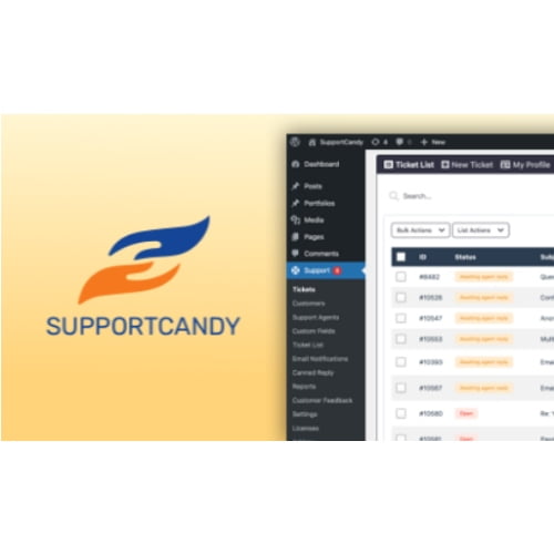 SupportCandy Nulled Helpdesk Support Ticket System Free Download