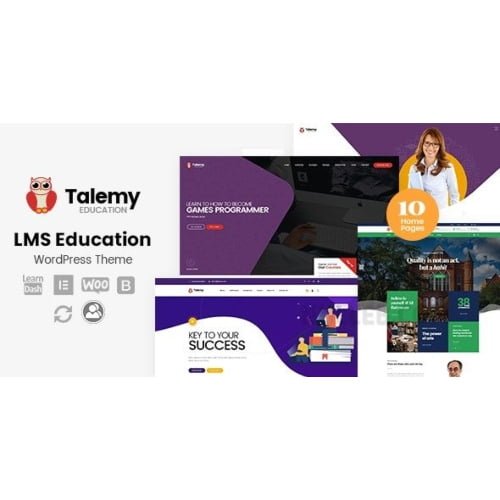 Talemy LMS Education WordPress Theme 1