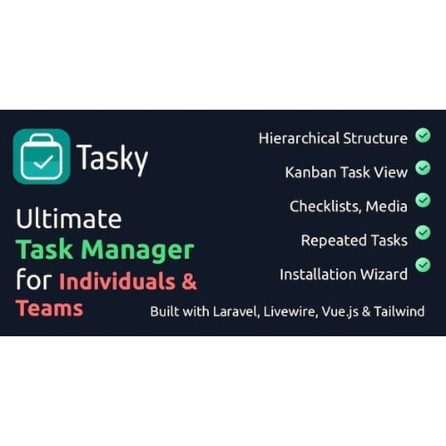Tasky Complete Task Management Solution Nulled