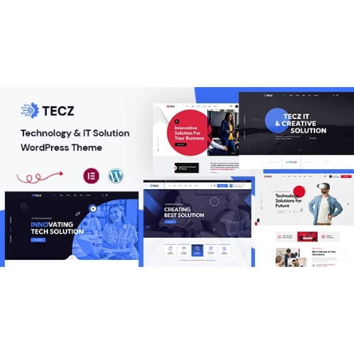 Tecz – IT Solutions & Technology WordPress Theme