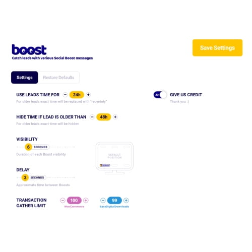 The Boost Plugin