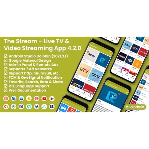 The Stream Live TV Video Streaming App Nulled