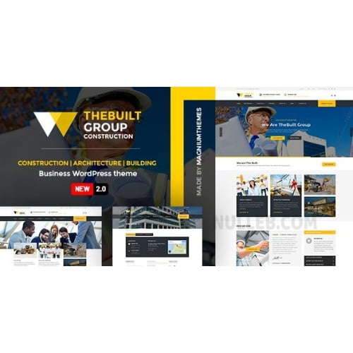 TheBuilt Construction and Architecture WordPress theme
