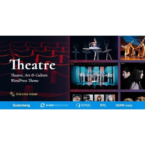 Theater – Concert & Art Event Entertainment Theme
