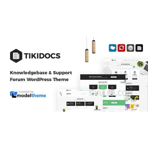 Tikidocs Knowledgebase Support Forum WordPress Theme RTL