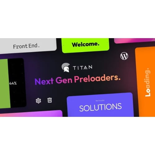 Titan Preloaders Page Transitions WordPress Plugin