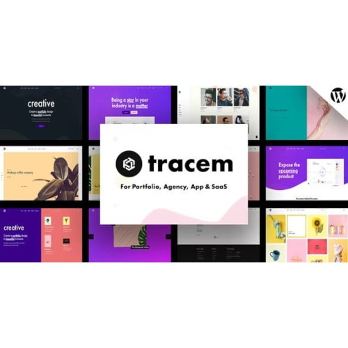 Tracem Elementor Agency Portfolio WordPress Theme 1