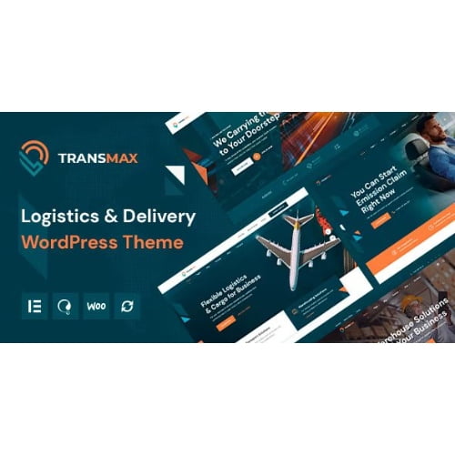 Transmax Logistics Delivery Company WordPress Theme