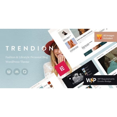 Trendion A Personal Lifestyle Blog and Magazine WordPress Theme
