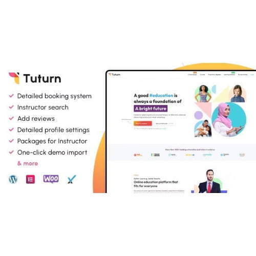 Tuturn Online tuition and tutor marketplace WordPress Plugin
