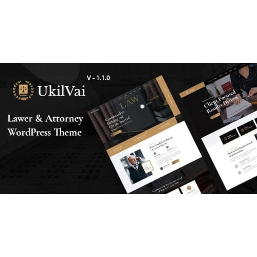 Ukilvai Lawyer Attorney WordPress Theme