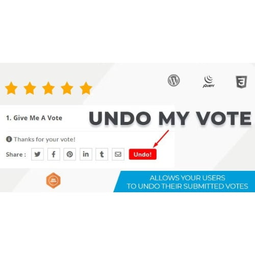 Undo My Vote Addon For BWL Pro Voting Manager