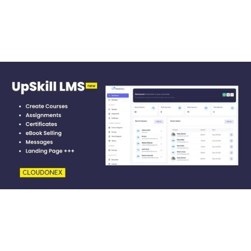 UpSkill LMS Learning Management System Nulled