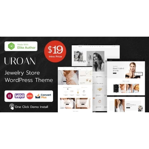 Uroan Nulled Jewelry Store WordPress Theme Free Download