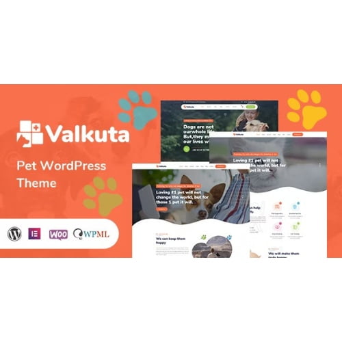 Valkuta Pet WordPress Theme
