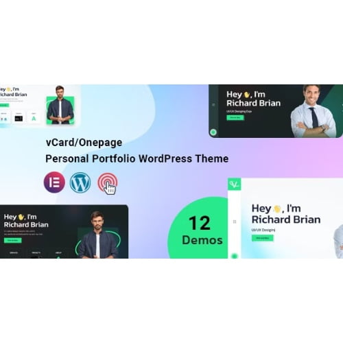 Ventix Personal Portfolio WordPress Theme