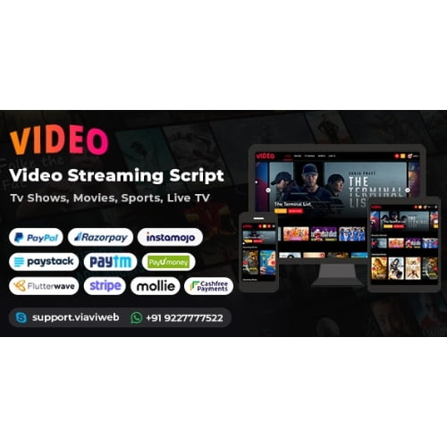 Video Streaming Portal TV Shows Movies Sports Videos Streaming Nulled 2