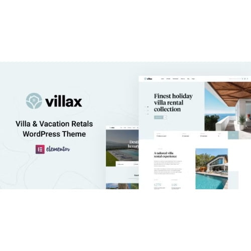 Villax Villa Vacation Rentals WordPress Theme