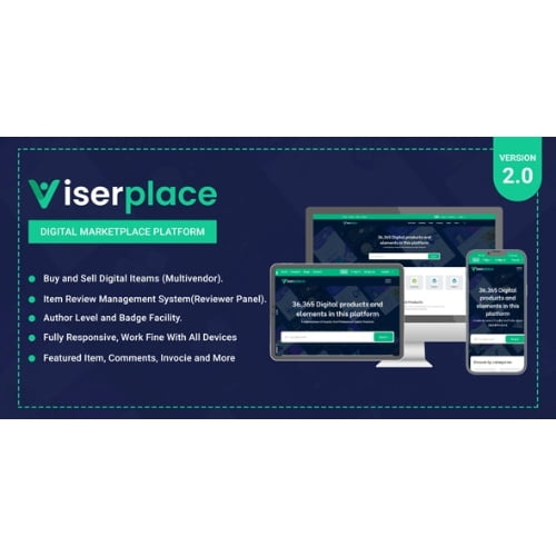 ViserPlace Digital Marketplace Platform by ViserLab Nulled 1