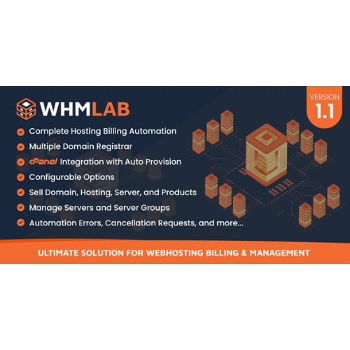 WHMLab Ultimate Solution For WebHosting Billing And Management Nulled