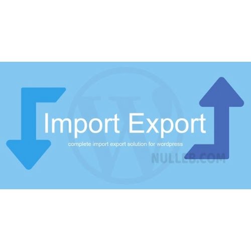 WP Import Export