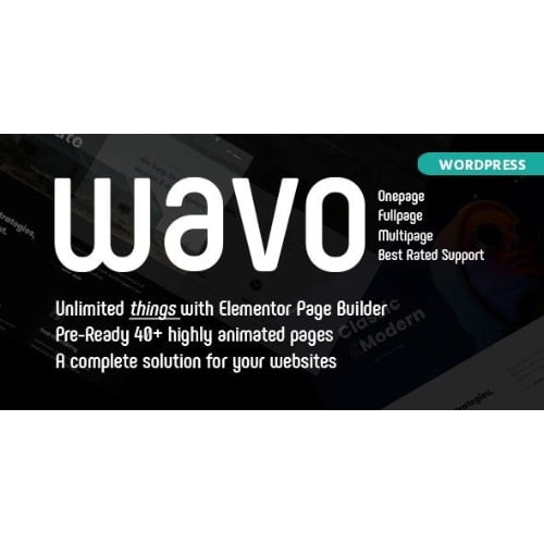 Wavo Creative Portfolio Agency Theme