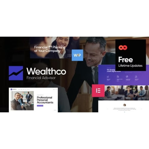 WealthCo Business Financial Consulting WordPress Theme