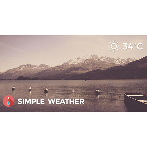 Weather WordPress Shortcode 2