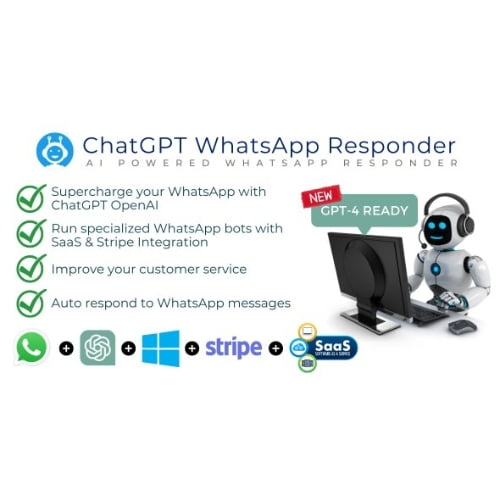 WhatsApp ChatGPT AI Responder SaaS WhatsApp Automation Free Download