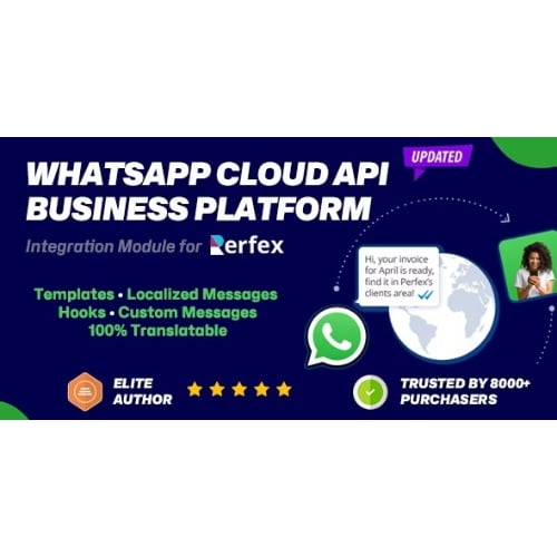 WhatsApp Cloud API Business Integration module for Perfex CRM Free Download