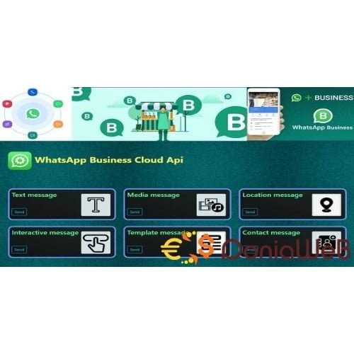 WhatsApp Cloud Business API integration .Net Core Free Download