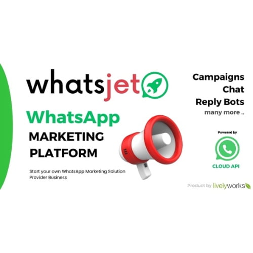 WhatsJet SaaS A WhatsApp Marketing Platform with Bulk Sending Campaigns Chat Bots