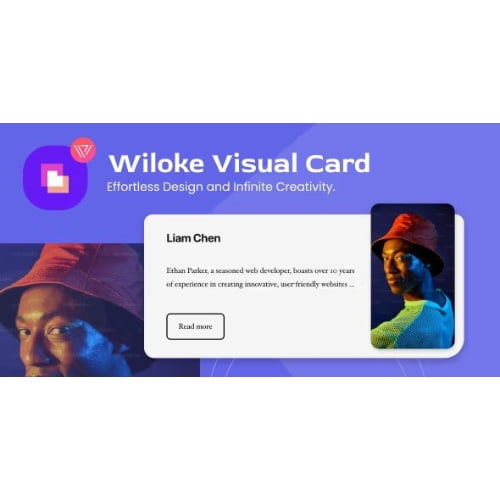 Wiloke Visual Card Elementor