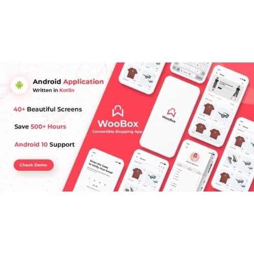 WooBox Nulled WooCommerce Android App E commerce Full Mobile App kotlin Free Download 1