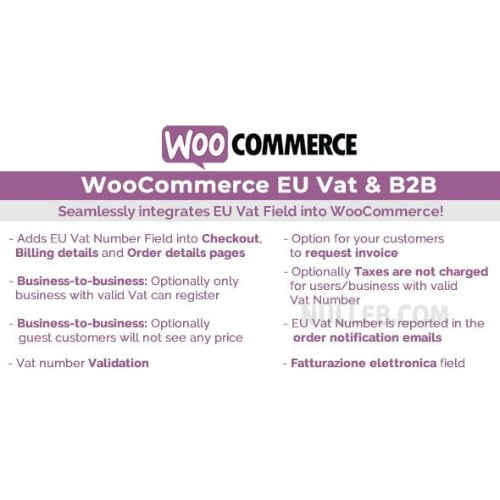 WooCommerce Eu Vat B2B
